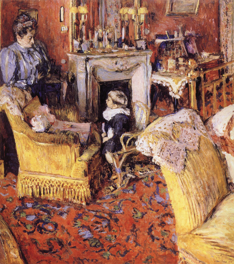 Edouard Vuillard Moruisifu and her son